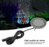 LED Aquarium Air Light Control - Changing Lamp for Fish Tank Bubbler, US Plug 100-240V