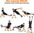 Push Up Bar, Heavy-Duty Parallettes Bars for L-sit & Dip, No Wobbling Stand for Home Fitness Training