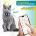 Cat Tracker, GPS Tracker, No Monthly Fee Subscription Fee, Pet Tracker Compatible with Apple Find My App (Only iOS)