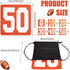 Set 11 12 Inch Jecery of Football Yard Markers High Visibility Football Field Yard Line Markers Yardage Field Line