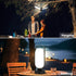 Hapfish Rechargeable Solar Camping Lantern, 5000mAh LED Lights, Waterproof Dimmable Camping Essentials