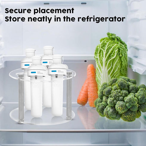 Rainmae Flavor Cartridge Holder for Cirkul, 7 Flavor Cartridge Acrylic Storage Rack Organizer