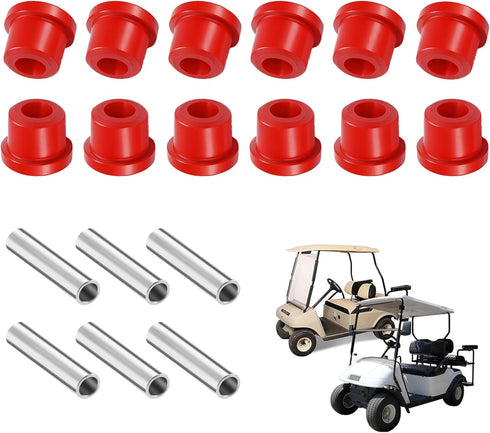 Golf Cart Rear Leaf Spring Bushing Kit - For 1994-Up EZGO TXT/Medalist and 1981-Up Club Car DS