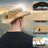 Unisex Boonie Hats, 100% Cotton Bucket Hat, Wide Brim UV Sun Protection for Hiking, Fishing, Safari, Beach, Garden