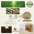 Backpacking 250 Pack LEKOCH Compressed Towel Tablets - Bamboo Portable Camping Paper Tablets, Great for Hiking, Travel