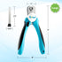 Boshel Large Dog Nail Clippers with Safety Guard to Avoid Over-Cutting Nails and Free Nail File, Razor Sharp Blades