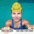 Water Gear Critter Cap - Durable Swimming Cap for Kids, Long-Lasting Toddler Swimming Cap (Yellow Fish)