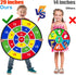 29" 3 4 5 6 7 8 9 10 11 12 BooTaa Large Dart Board for Kids, Kids Dart Board with Sticky Balls, Boys Toys, Indoor/Sport