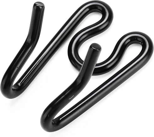 (5 Pack) Stainless Steel Prong Collar Links for H. Sprenger 4.0mm Collar Extra Links, Black
