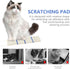 POPETPOP Cat Scratcher Mat - 1pc Sisal Cat Scratching Pad, Cardboard Double Sided Cat Plaything