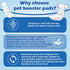 Disposable Dog Diaper Liners Booster Pads for Male and Female Dogs, Doggie Diaper Inserts Fit Most Types of Dog Diapers