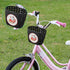 Kids Bicycle Basket with Bell, Wheel Spokes, Glasses, Bike Accessories for Boys and Girls