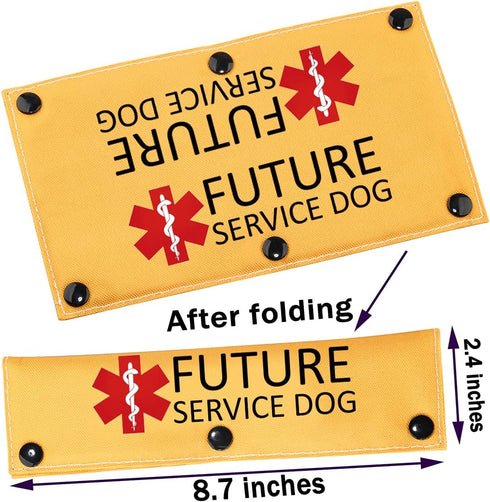 Future Service Dog Leash Sleeve Service Dog Leash Wrap Working Dog Leash Wrap (Future Service Sleeve)