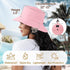 Womens Packable Waterproof Bucket Hat - Men UV Protection Sun Hat