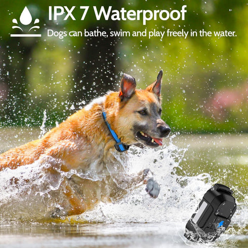 Dog Training Collar Electric with 4 Training Modes, Rechargeable Remote Waterproof Range 3300Ft for Small Medium Large