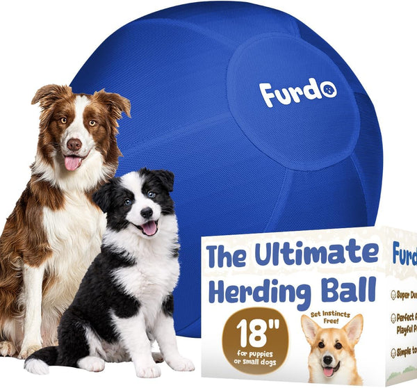 18" Herding Ball for Dogs,for Corgis, for Australian Shepherd, for Cattle, for