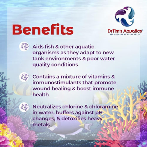 DrTim's Aquatics First Defense for Reef Aquariums, Stress Relief & Immune System Support, 4 oz.