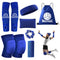 UMACWIN Volleyball Accessories Set for Women Girls Youth - Volleyball Knee Pads, Arm Sleeves, Sweatband, Scrunchie,