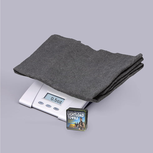 X Strength Compressed Quick Dry Superabsorbent Multiuse Non Microfiber 3 Piece 12x24" .5oz for Travel