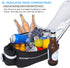 RAYMACE Bike Rear Rack Cooler Bag with Tail Light - Versatile Storage for Warm or Cold Items