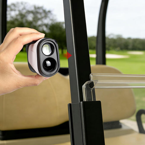 FEUNLEM Golf Rangefinder Magnetic Holder Mount, Range Finder Accessories with Strong Magnet for Golf Cart, Adhesive