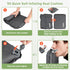 Backpacking (Grey-2pack) Inflatable Seat Cushion, Self Inflating Memory Foam Stadium Seat Cushion Lightweight Camping