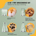 Trimmer, 4 1 2-Speed QREEYX Upgrade Dog Grooming Kit, Cordless Dog Paw in Low Noise Pets Hair Clipper Grooming Kit