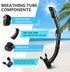 Snorkel Set Adult Snorkeling Gear Anti-Fog Panoramic Scuba Diving Mask and Dry Snorkel Tempered Glass Anti-Leak Snorkel