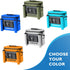 Kayak Cooler, Waterproof Kayak Seat Back Cooler for Kayaking, Portable Ice Chest, Beach Cooler, Travel Lunch Bag