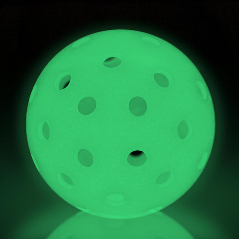 Franklin Sports Glow in The Dark Outdoor Pickleballs - Light Up Pickleball Balls for Nighttime Pickleball - Glow in The