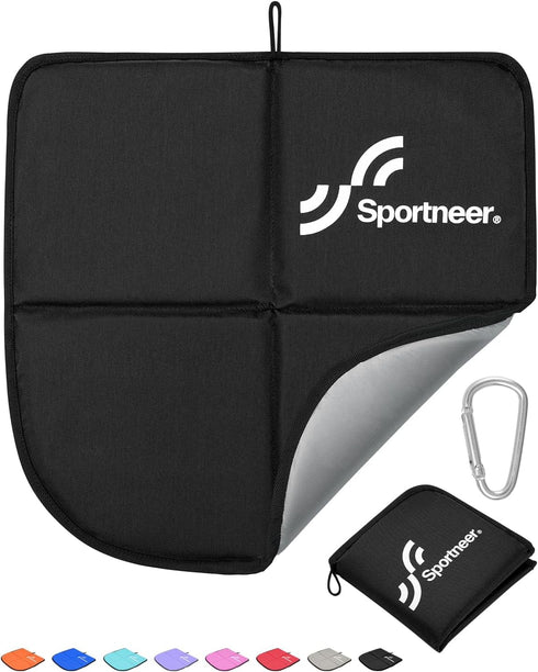 Sportneer Sitting Pad, Lightweight Waterproof Folding Seat Pad for Backpacking, 15.75'' x