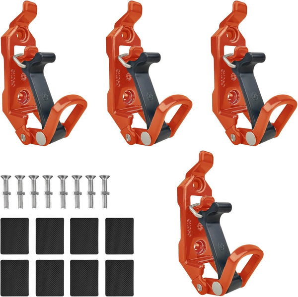 Bazen 4 PCS Shovel Rack- Perfect Overlanding Gear and Off-Road Accessory for Trucks-