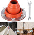 Tent Stove Jack Kit, Flexible Silicone Pipe Boot, High Temp Roof Flue Kit for Bell Tent, Yurt, Wood Burner