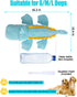 SCHITEC Squeaky Dog Toys, Crinkle Plush Water Bottle Toy, Interactive Chew Toy for Small Medium Large Dogs