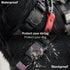 SÄKER IP68 Waterproof Airtag Dog Collar Holder, Ultra-Durable and Dustproof, Fits Up to 1.5" Collars, Montreal Design