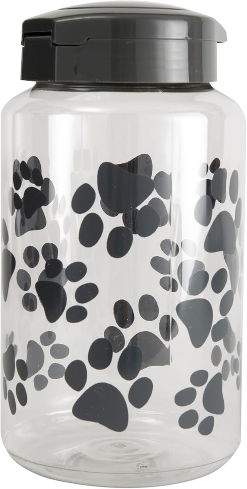 Lixit Dog Treat Plastic Jar, 128 Ounce