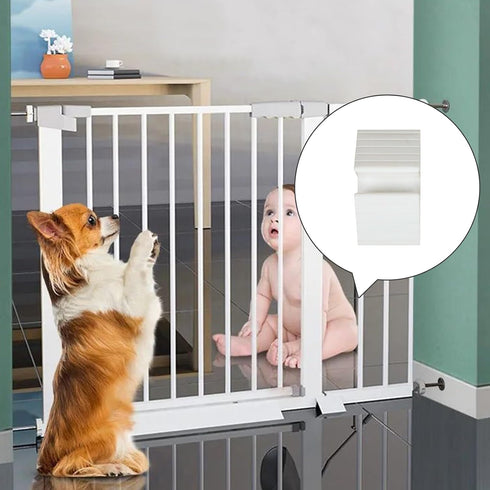8 PCS Plastic Triangle Support Feet for Pet Gate, Reinforcement Fitting for Free Standing Dog Panel Fence