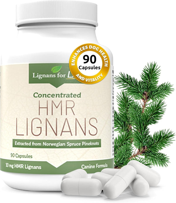 Lignans For Life HMR LIGNANS 10mg Capsules - Perfect for Small Dog