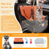 CESOO 40lbs, Dog Car Seat for Small/Medium Dogs Under Dog Booster Car Seats Memory Foam and Velvet, Detachable