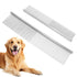 Biaungdo 2 Set, Pcs Dog Grooming Combs Metal Dog Comb for Removing Tangles and Knot, Cat Brush Grooming Tool for Long