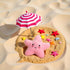 WaigN Pink Starfish Squeaky Dog Toy, Soft Plush Vocal Dog Plaything Pets Supplies Teddy Bichon, Squeaky Toys/Chew Toys
