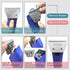 5FW Detachable Dog Grooming Wide Blades, Compatible with Andis, Oster A5, Wahl KM10 Series Clippers, Cut Length 1/4"
