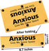 Rescue Dog Anxious Dog Leash Sleeve Nervous Dog Leash Sleeve Nervous Anxious Dog Gift (Anxious Space Sleeve)