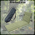 1.1lbs Ultra-Lightweight Foldable Camping Backrest Chair - Portable Outdoor Lazy Chair with Waterproof Oxford Fabric