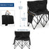 2 Kigley Seats Folding Soccer Bench Chair Portable Team Sports Sideline Bench for Football Camp Travel Events Outdoor