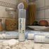 Multi-Purpose 9x9” Expandable Wipes with Travel Tubes - Pack of 5 Tubes (60 Tabs Total) - All Natural Reusable Wipes