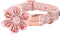Unique style paws Dog Collar with Flower, Adjustable Christmas Flower Pattern Durable Collar for Small Medium Large Dogs
