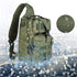 hopopower Tactical Sling Bag Pack Military Rover EDC Assault Backpack, Water-Resistant