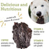Farm Hounds Beef Spleen Jerky for Dogs - 4oz 2 Pack, Premium Natural Treat from Humanely Raised Cattle