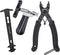 Oumers Bike Link Plier + Chain Breaker Splitter Tool + Chain Checker - Chain Cutter Connector Wear Indicator
